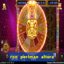 ron perlman altura e peso